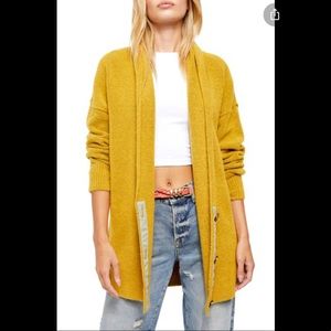 Free People Eucalyptus Cardigan in Moss, XS